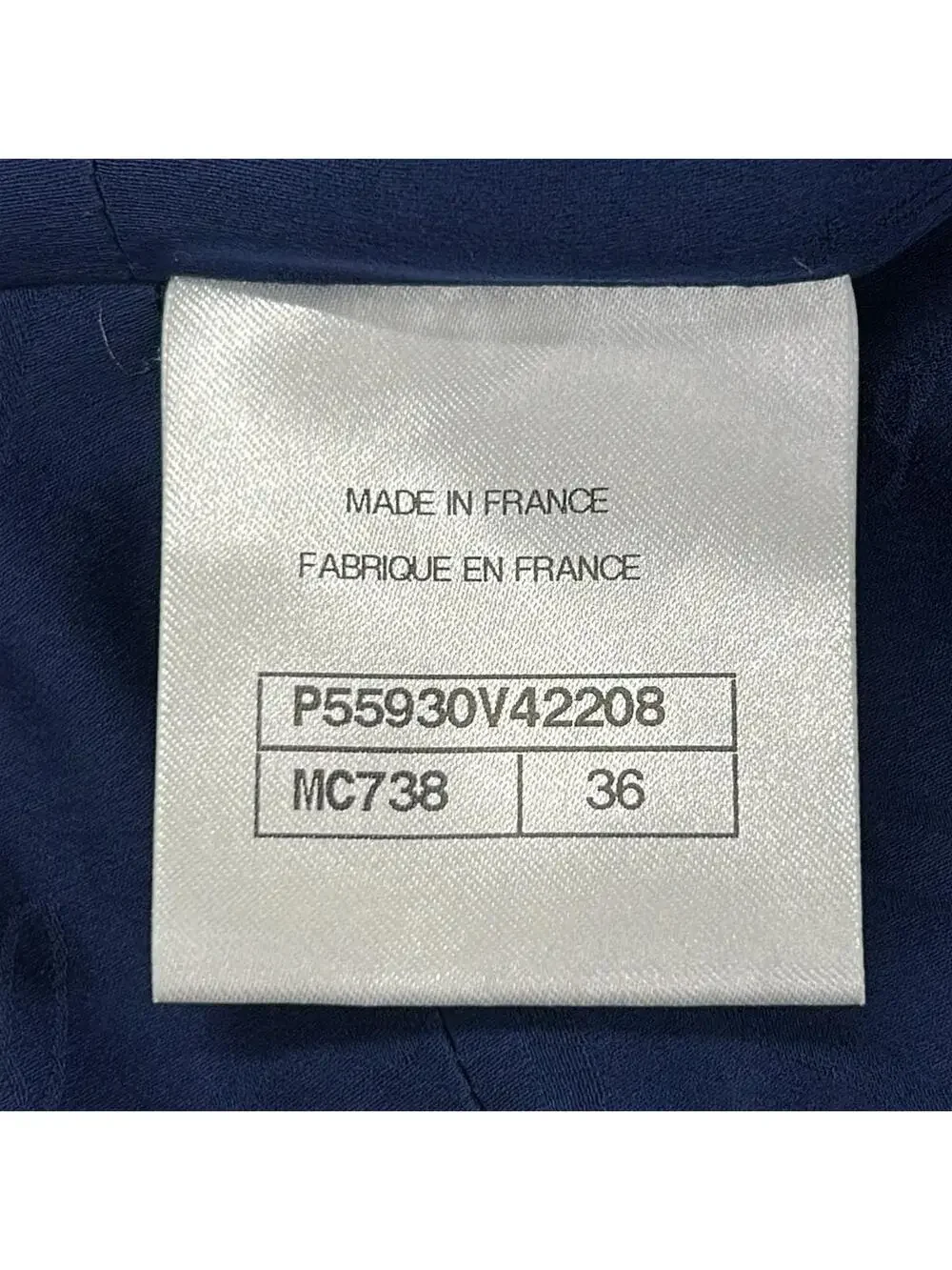 Chanel Navy Light Blue White Outer #278484C87B